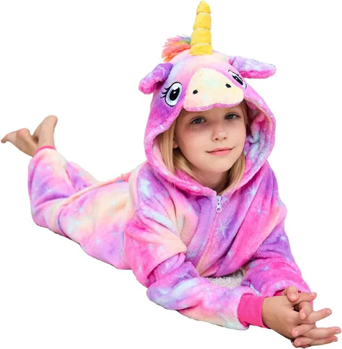 Vista 6 de Disfraz de unicornio para niñas, disfraz de Halloween, Navidad