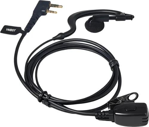 Vista 2 de Auricular de vigilancia Walkie Talkie en forma de G 2Pin