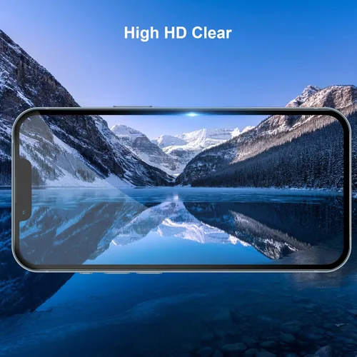 Vista 6 de Paquete de 2 protectores de pantalla de privacidad para iPhone 11/iPhone XR, pantalla de privacidad iPhone 11 de 6.1 pulgadas, película de vidrio