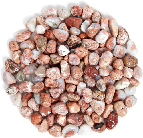 Vista 37 de Chips de cristal de amazonita natural triturado de 1.1 libras, chips de cristales curativos a granel, piedras preciosas de cristal triturado
