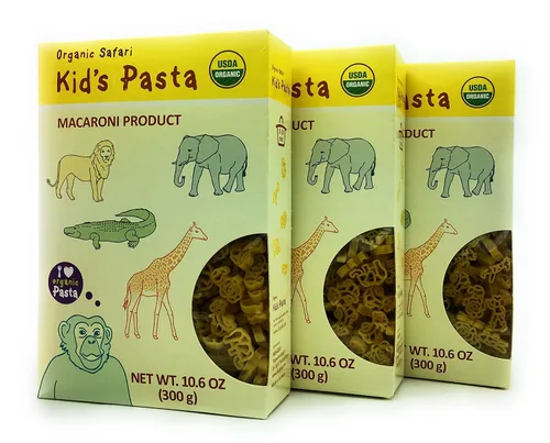 Vista 2 de Alb Gold Organic Safari Shape Kids Pasta (3 unidades)