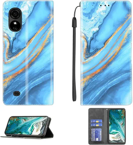 Vista 20 de Aroepurt Funda para UMIDIGI G1 Plus compatible con UMIDIGI G1 Plus Funda para teléfono Funda de piel sintética con función atril magnética CPT15