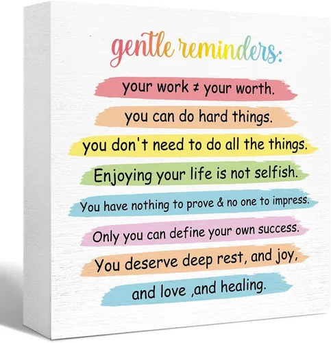 Vista 11 de Letrero inspirador de madera con texto en inglés «You Are Capable Of Amazing Things» («You Are Capable Of Amazing Things»)