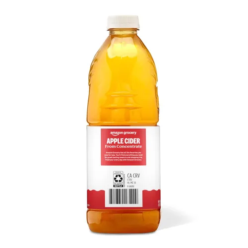 Vista 4 de Amazon Grocery, Sidra de manzana, 64 onzas líquidas (anteriormente Happy Belly, el embalaje puede variar)