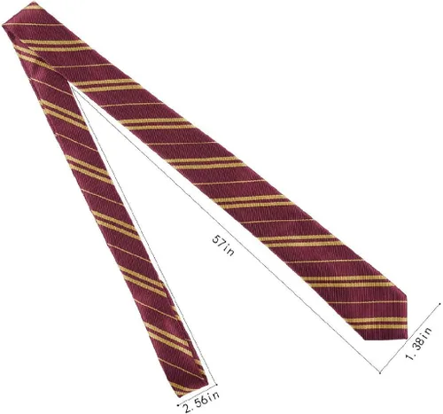 Vista 3 de XUECHEN Striped Tie For CosplayMagic CostumeHalloweenChristmas Party,As a Gift For Daily Use