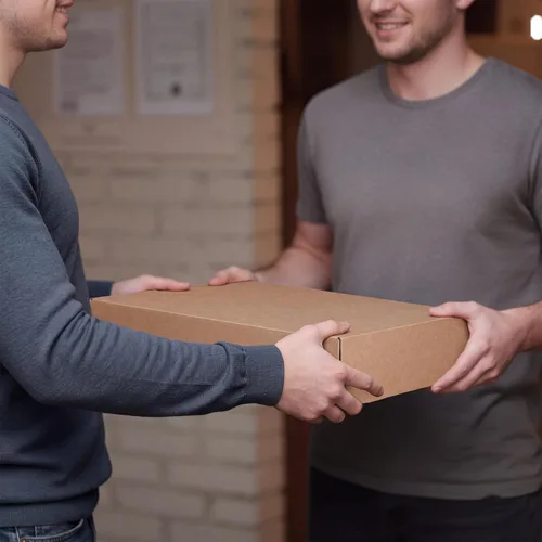 Vista 6 de Caja de envío para portátil con bolsas protectoras inflables de 5