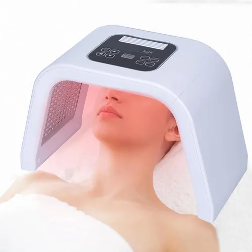 Vista 2 de Equipo de la terapia de la luz de la máscara LED de la máscara facial del color LED para el cuidado de piel en el equipo casero