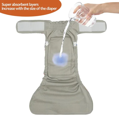 Vista 5 de CuteBone WWD28XS - Pañales lavables para perras, sin agujero para la cola, reutilizables, pantalones de entrenamiento para perritos, con cola