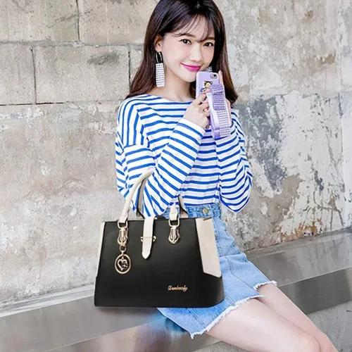 Vista 5 de Bolsos para mujer, bolso cruzado de gran capacidad para el hombro