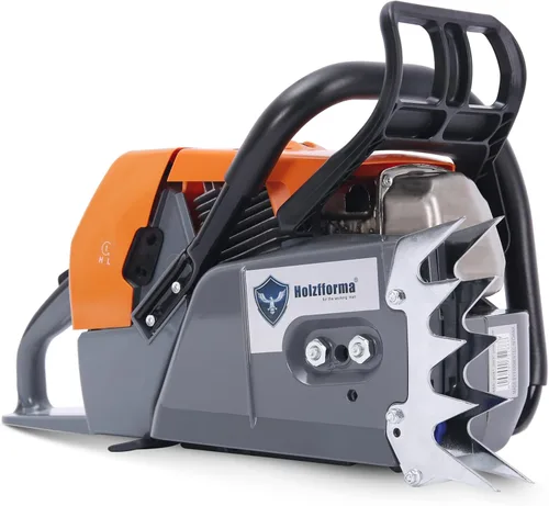 Vista 4 de 122cc Holzfforma G888 6.4kw Motosierra de gasolina Cabeza de potencia con barra guía de 36 pulgadas y cadena, todas las piezas son para motosierra