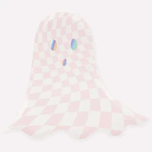 Vista 10 de Meri Meri Platos de papel de Halloween (paquete de 8), platos desechables para fiesta, fiesta de Halloween, niños y adultos, uso en interiores