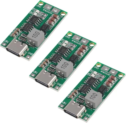 Vista 8 de Cargador de Batería Multi-Celdas 2S 3S 4S Tipo-C a 8.4V 12.6V 16.8V Step-Up Boost LiPo Polímero Li-Ion 7.4V 11.1V 14.8V 18650 Batería de Litio 2S 2A