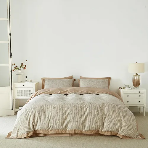 Vista 10 de SUSYBAO - Conjunto de funda de edredón de 3 piezas, 100% algodón lavado natural, que incluye 1 funda de edredón y 2 fundas de almohada de alta