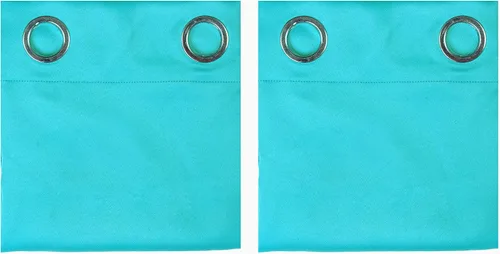 Vista 4 de MDS - Paneles de cortinas opacas para ventana, armarios de puertas de dormitorio, ojales sólidos en la parte superior, con aislamiento térmico