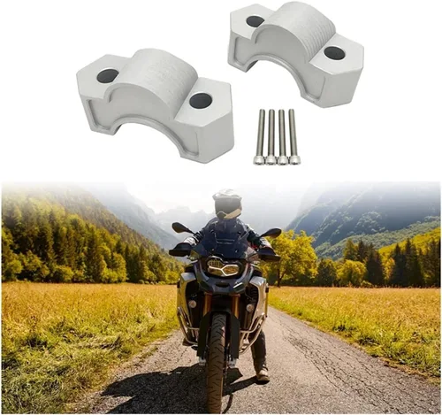 Vista 5 de Abrazadera de manillar de motocicleta para BMW F850GS ADV F 850GS para Adventure F 850 GS F850 Adv para GSA 2018 2019 2020 2021 1.102 in Manillar