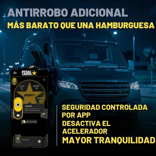 Vista 4 de PEDAL COMMANDER Controlador de respuesta del acelerador compatible con Mercedes-Benz Sprinter Van 2007-2025, Plug-and-Play, 4 modos de conducción