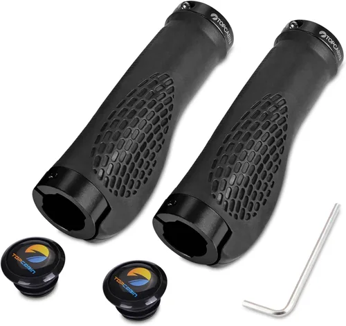 Vista 20 de Puños ergonómicos de manubrio de bicicleta, de Topcabin, con amplia superficie de agarre