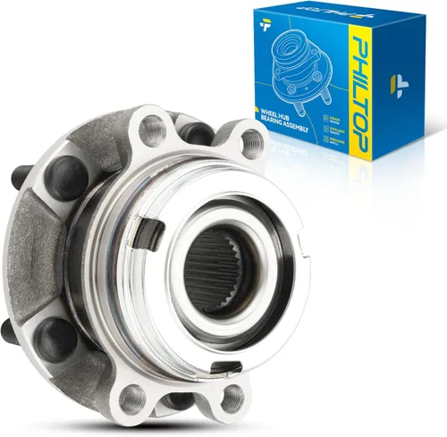 Vista 39 de PHILTOP 512012 x2 Conjunto de cubo de cojinete de rueda trasera para Volkswagen Jetta for 1998-2010 Volkswagen Beetle, 1999-2005 Volkswagen Jetta