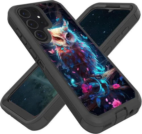 Vista 31 de Diseñada para Galaxy A17 5G de 6.7 pulgadas, resistente, resistente y duradera, a prueba de golpes, híbrida de doble capa, funda protectora de doble