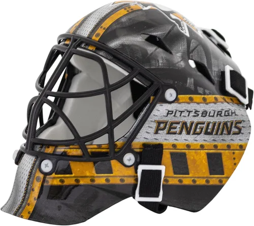 Vista 46 de Franklin Sports mini máscara para portero con logo de la NHL