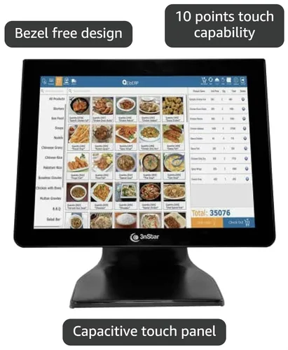 Vista 3 de 3nStar 15" 10 puntos pantalla táctil capacitiva monitor bisel libre - TCM008