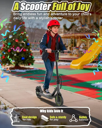 Vista 8 de MAXSHOT Electric Scooter Adults & Big Kids, Top Speed 9/16/19MPH, 10/12/16/19Miles Range, 6.5"/8.5" Tires Folding Escooter, APP Control