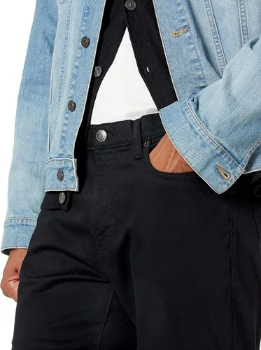 Vista 3 de Tienda Essentials Jeans elásticos ajustados con corte de bota para hombre