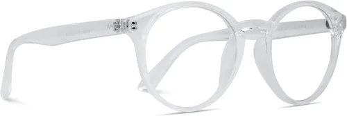 Vista 4 de WearMe Pro - Gafas redondas transparentes con marco transparente