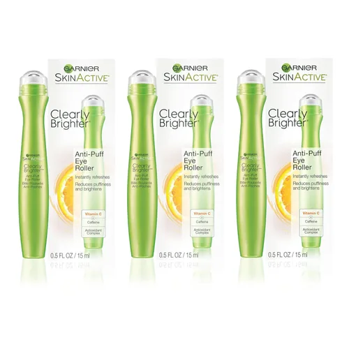 Vista 7 de Rodillo para los ojos hinchados Garnier SkinActive Clearly Brighter (3 unidades), Total 1