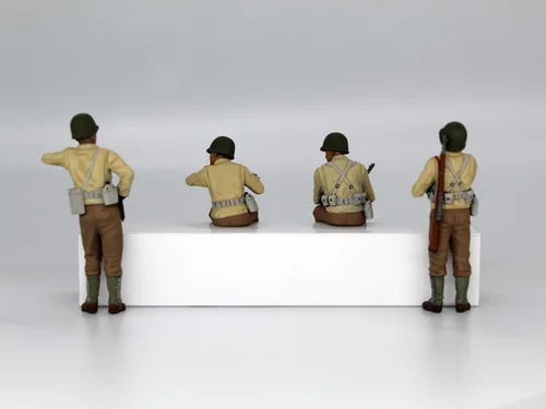 Vista 7 de ICM 35599 - Patrulla Militar de los Estados Unidos de la Segunda Guerra Mundial (G7107 con MG M1919A4) - Escala 1:35