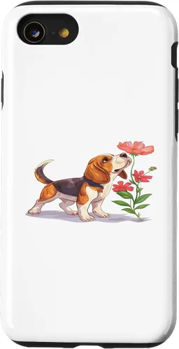 Vista 13 de iPhone 15 Funny Sniffari Support Squad Beagle Dog Lover Puppy Parent Case