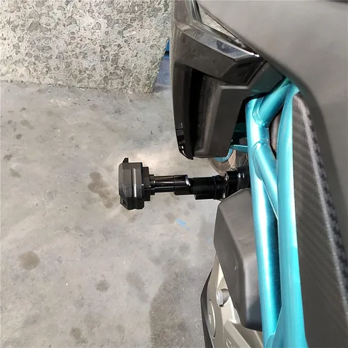 Vista 8 de Marco de protección contra caídas para motocicleta, protector deslizante (apto para vehículos CFMOTO) 300NK 250NK 150NK (negro, 150NK/250NK/300NK)
