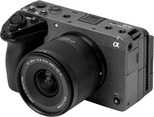 Vista 7 de VILTROX AF 9mm F2.8 Lente APS-C para Sony E-Mount, Lente Prime Auto-Focus Ultra Gran Angular Compatible con Cámaras Sony ZV-E10 ZV-E10II a6000 a6100