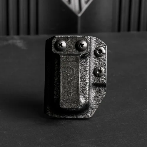 Vista 6 de GRITR IWB/OWB - Soporte para cargador de pistola - Mag Carrier se adapta a 0.354 in/0.394 in/.357/.40/.45 doble pila, 0.354 in/.40/.45 cargadores