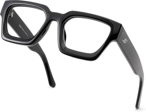 Vista 8 de Blue Light Blocking Glasses for Women Men Metal Round Frame Gris (Smoke Grey)