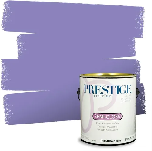 Vista 55 de Prestige Pintura interior e imprimación en uno, increíble, satinado, 1 galón