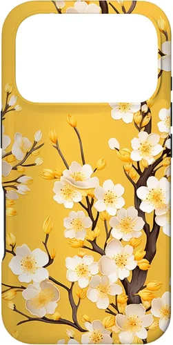 Vista 30 de Yellow Cherry Blossom Case for iPhone 17