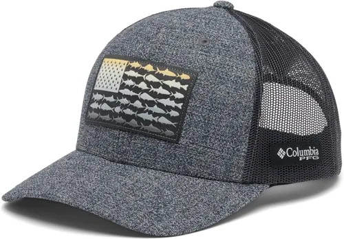 Vista 110 de Columbia Gorra de Béisbol de Malla con Logotipo PFG Unisex para Adultos