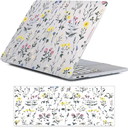 Vista 22 de Fancity Funda compatible con MacBook Pro de 13 pulgadas con Touch Bar versión 2022-2016, chip M2 M1 A2338/A2289/A2251/A2159/A1989/A1706, carcasa