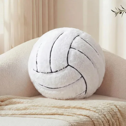 Vista 11 de Juexica Almohadas deportivas esponjosas de peluche para fútbol, baloncesto, béisbol, cojín deportivo de felpa para decoración de habitación, regalo