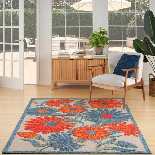 Vista 35 de Nourison Home Aloha - Alfombra beige de 2 pies 3 pulgadas x 12 pies, fácil de limpiar, no se desprende, para dormitorio, sala de estar, comedor