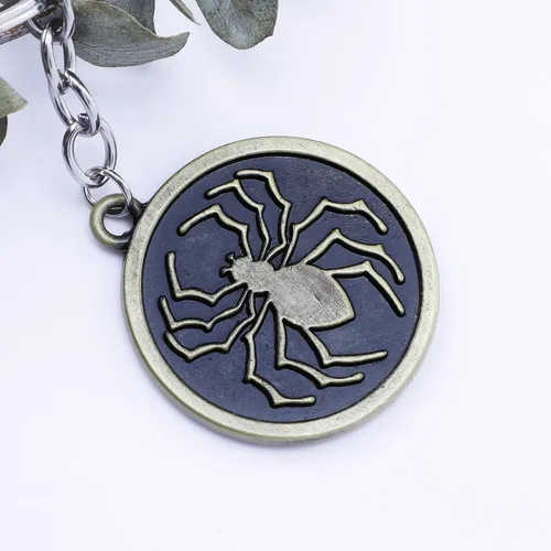 Vista 9 de HXH - Juego de llavero y collar de la serie anime, llavero creativo de dibujos animados, llavero de anime, accesorios de regalo para hombres