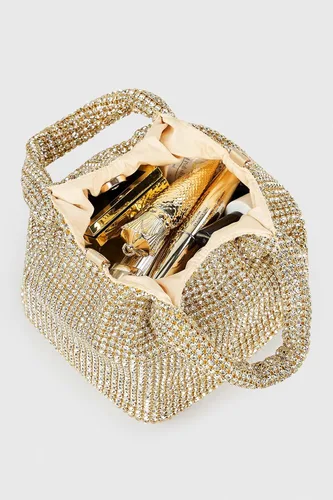 Vista 3 de BABEYOND Bolsos de mano para mujer Bolsas de noche brillantes con purpurina y diamantes de imitación portátil para fiesta, baile de graduación, boda