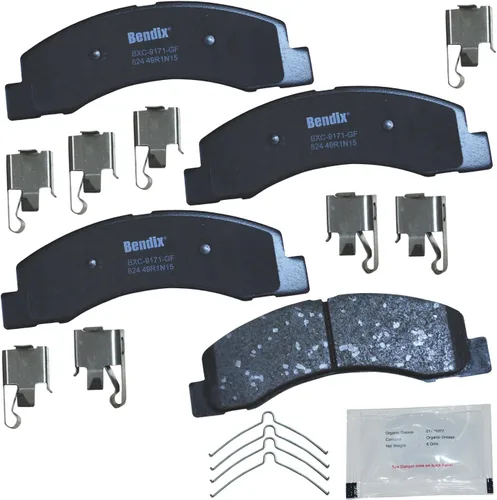 Vista 209 de Bendix - Pastillas de freno Priority1 CFM149 para Blue Bird TC1000, Chevrolet C30, Pickup, C35, C3500HD, G30, Van, K30, P30, R30, R3500, V30, V3500