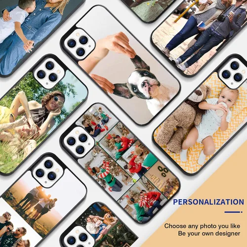 Vista 8 de Fundas Protectoras para Teléfonos Cubierta Funda Personalizada con Foto para iPhone 11/12/13/14/15/16/17/Pro/Max/Plus/Mini/6/7/8 para Samsung