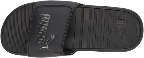 Vista 4 de PUMA Hombres Cool Cat V Slide Sandalias Atléticas Casual - Negro, Negro