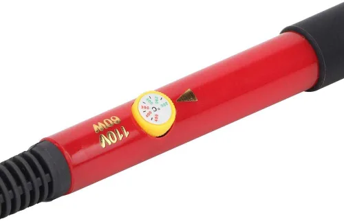Vista 7 de Simlug Kit de quemado de madera, juego de herramientas de pintura de hierro eléctrico de temperatura ajustable con 27 puntas de hierro (110 V # 1)