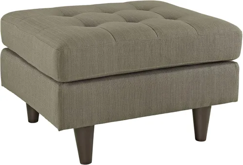 Vista 27 de Modway EEI-1547-DOR Empress Mid-Century - Sofá biplaza tapizado de tela en gris