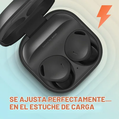 Vista 5 de Puntas de espuma viscoelástica para Samsung Galaxy Buds 2 Pro, sin dolor de silicona en las orejas, almohadillas de repuesto antideslizantes, cabe