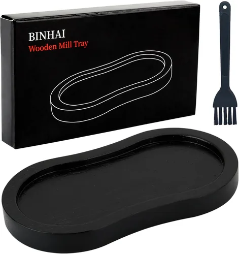 Vista 14 de Juego de molinillo de pimienta de madera con molinillo manual, molinillos sólidos con juego de molinillos de cerámica ajustables fuertes de 8